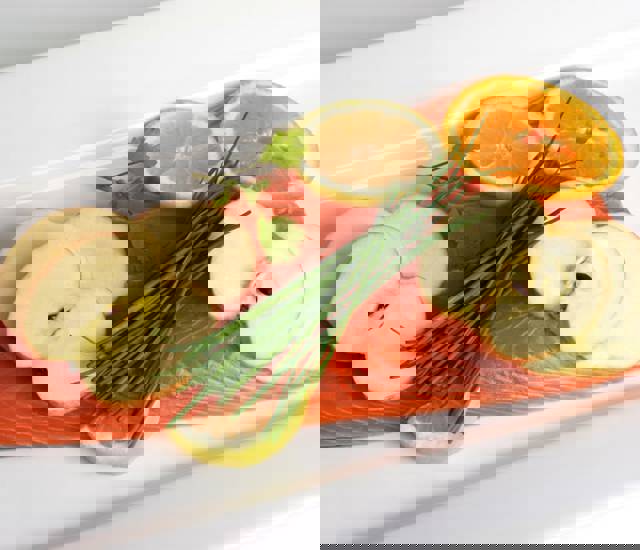 Apple Cured Salmon
