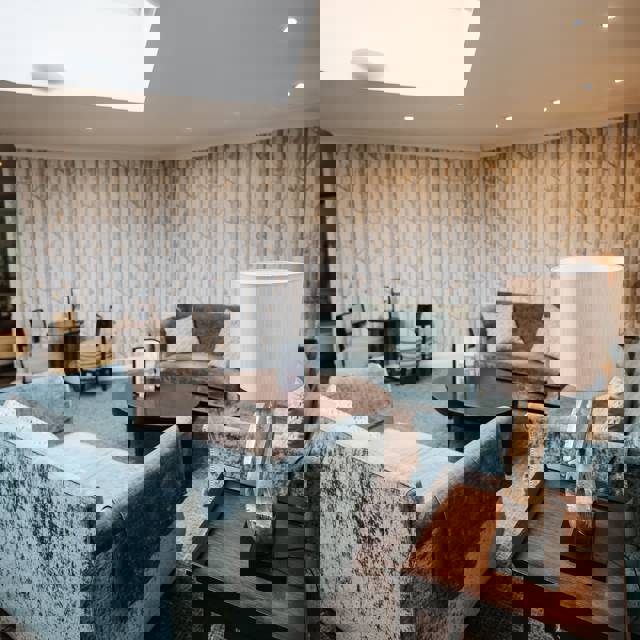 Seating area in the Orchard Lounge