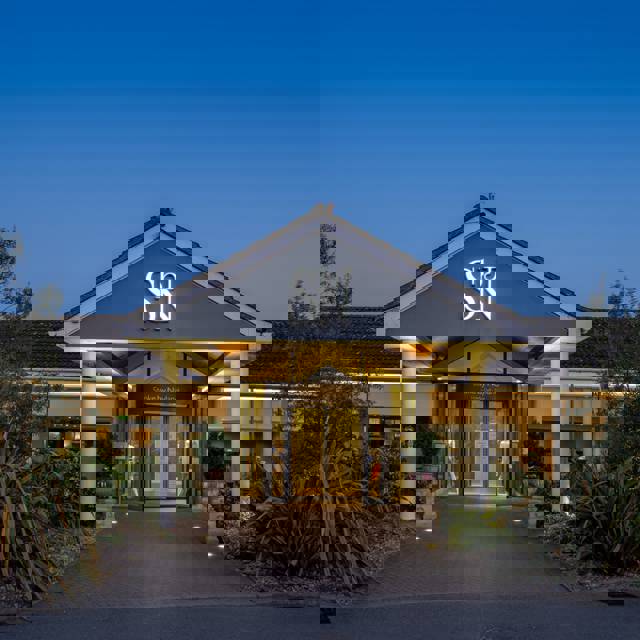 Entrance to the Resort