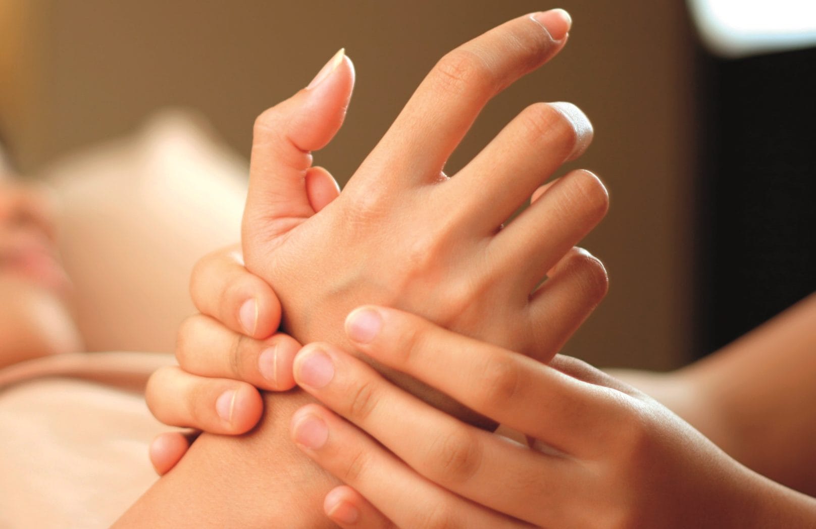 Hand massage - Peake Spa