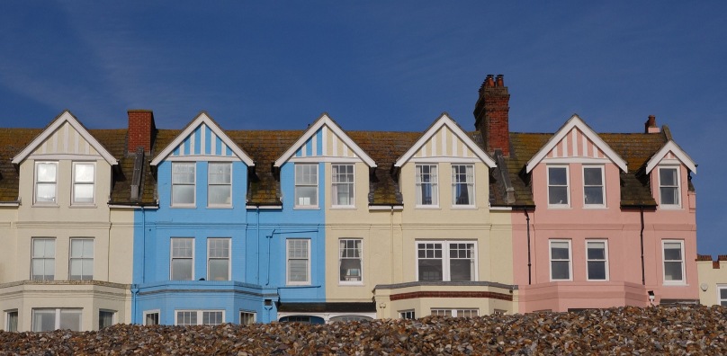 Aldeburgh colourful houses