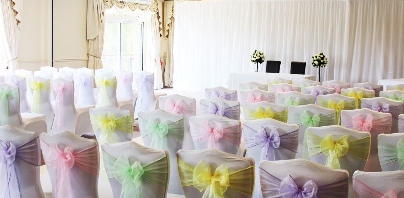 Pastel Wedding Chairs - Stoke by Nayland