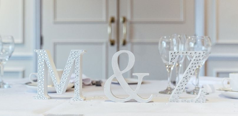 Wedding Table Letters