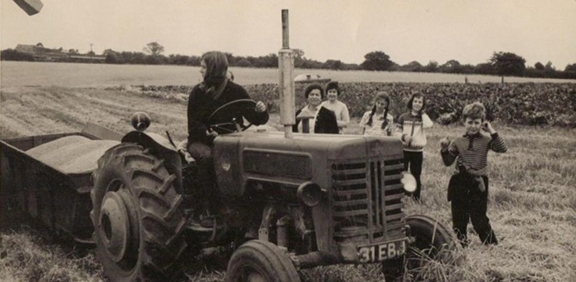 1970s grain collecting