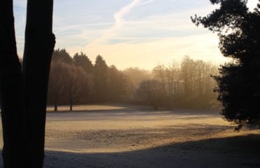 Winter golf Stoke by Nayland